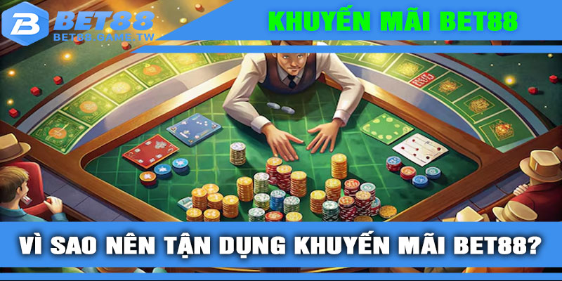Vì sao nên tận dụng khuyến mãi BET88?